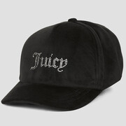 Czapki z daszkiem Juicy Couture Velour Diamante Baseball Cap Manufacturer