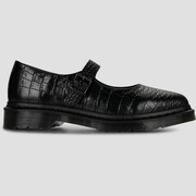Baleriny Dr. Martens Elphie MJ Mary Jane Shoe Black New Vibrance Croco Manufacturer