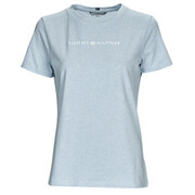 T-shirty z krótkim rękawem Tommy Hilfiger REG FROSTED CORP LOGO C-NK SS Manufacturer