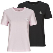 T-shirty z krótkim rękawem Calvin Klein Jeans MONOLOGO CN 2 PACK TEE X2 Manufacturer