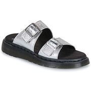Klapki Dr. Martens Josef Slide Silver Metallic Tumble Manufacturer