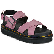 Płaskie sandały Dr. Martens Voss II Sandal Dusty Rose Athena Manufacturer