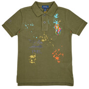 Koszulki polo z krótkim rękawem Dziecko Polo Ralph Lauren SSKCM2-KNIT SHIRTS-POLO SHIRT Manufacturer