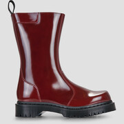 Buty Dr. Martens Rejena Mid Cherry Red Laquered Leather Manufacturer