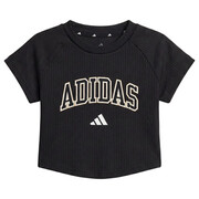 T-shirty z krótkim rękawem Dziecko adidas Sport Seasonals Collegiate Typography T-Shirt Junior Girls Manufacturer