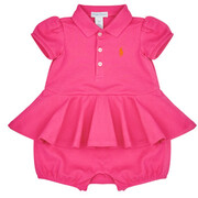 Sukienki krótkie Dziecko Polo Ralph Lauren SS PEPLUM BU-ONE PIECE-SHORTALL Manufacturer