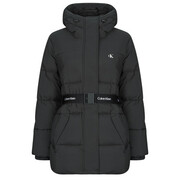 Kurtki pikowane Calvin Klein Jeans BELTED MIDWEIGHT PUFFER Manufacturer