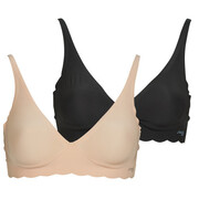 Trójkątne/ Bez fiszbin Sloggi ZERO Microfibre 2.0 Soft Bra PACK DE 2 Manufacturer