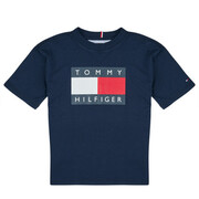T-shirty z krótkim rękawem Dziecko Tommy Hilfiger HERITAGE PRINTED FLAG T-SHIRT Manufacturer
