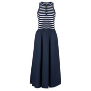 Sukienki długie Tommy Hilfiger GOLD BUTTON POPLIN MIX DRESS Manufacturer