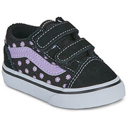 Buty Dziecko Vans Old Skool V FLORAL EMBROIDERY PURPLE Manufacturer
