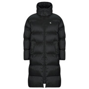Kurtki pikowane Calvin Klein Jeans LS LONG LENGTH HOODED NYLON PUFF Manufacturer