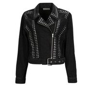 Kurtki skórzane Only ONLGILLA LS STUD DNM BIKER JACKET CRO Manufacturer