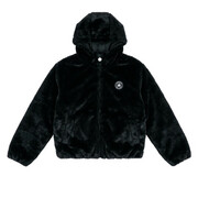 Kurtki krótkie Dziecko Converse HOODED FAUX FUR JACKET Manufacturer