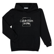 Bluzy Dziecko Calvin Klein Jeans METALLIC BOX LOGO RELAXED HOODIE Manufacturer