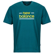 T-shirty z krótkim rękawem New Balance LINEAR LINES T-SHIRT Manufacturer