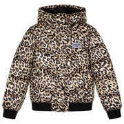 Kurtki pikowane Dziecko Guess POLYESTER HOODED LS PUFFER JACKET Manufacturer
