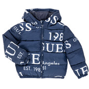 Kurtki pikowane Dziecko Guess OVERSIZE HOODED LS PUFFER Manufacturer