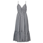 Sukienki długie MICHAEL Michael Kors GINGHAM MIDI DRESS Manufacturer