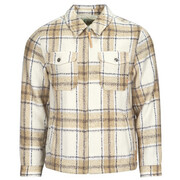 Kurtki krótkie Scotch & Soda Wool-Blend Zip-Thru Check Overshirt Manufacturer