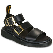 Płaskie sandały Dr. Martens Gryphon Strap Sandal Black Atlas Manufacturer
