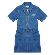 Sukienki krótkie Dziecko Tommy Hilfiger ZIP SS DRESS WASHED Manufacturer
