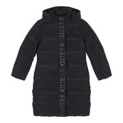 Kurtki pikowane Dziecko Guess HOODED LS LONG PUFFER Manufacturer