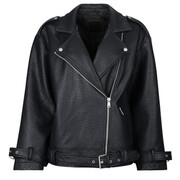 Kurtki skórzane Only ONLSOFT FAUX LEATHER OVS. BIKER Manufacturer