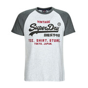T-shirty z krótkim rękawem Superdry VINTAGE VL HERITAGE RGLN TEE Manufacturer