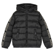 Kurtki pikowane Dziecko Guess HOODED LS PUFFER W/ZIP Manufacturer