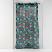 Firanki Douceur d intérieur PANNEAU A OEILLETS 140 x 240 CM VOILE SABLE IMPRIME CARACAS BLEU Manufacturer