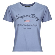 T-shirty z krótkim rękawem Superdry Ath Ess Fitted Graphic Tee Manufacturer