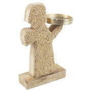 Dekoracje bożonarodzeniowe Bizzotto P.CANDELA 1P VALBERG ANGELO NAT-ORO Manufacturer