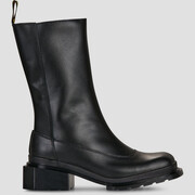 Kozaki na obcasie Dr. Martens Maybole High Leg Boot Black Wanama Manufacturer