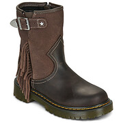 Buty Dziecko Dr. Martens GENAYA RODEO J BOOT DARK BROWN REPUBLIC WP+BRONX SUEDE Manufacturer