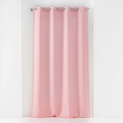 Firanki Douceur d intérieur PANNEAU A OEILLETS 140 x 240 CM VOILE TISSE SOANE ROSE Manufacturer