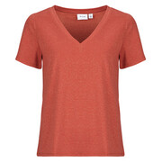T-shirty z krótkim rękawem Vila VILUXI GLITTER V-NECK Manufacturer