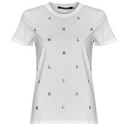 T-shirty z krótkim rękawem Karl Lagerfeld RHINESTONE KARL T-SHIRT Manufacturer