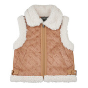 Kurtki krótkie Dziecko Guess FAUX SUEDE VEST Manufacturer