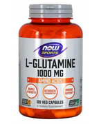 NOW Sports L-glutamine 1000 mg 120 kapsułek 1000