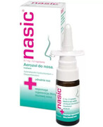 Nasic (0,1 mg + 5,0 mg)/dawkę aerozol do nosa 10 ml 20