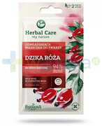Farmona Herbal Care Dzika róża odmładzająca maseczka do twarzy do skóry dojrzałej 2x 5 ml 1000