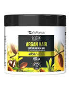 Vis Plantis Loton Argan Hair maska do włosów cienkich i osłabionych z olejem arganowym 400 ml 1000