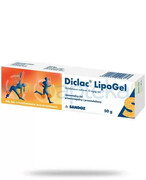 Diclac LipoGel żel 10 mg/g 50 g 20