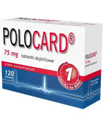 Polocard 75 mg 120 tabletek 1000