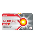 Nurofen Forte 400 mg 24 tabletek powlekanych 1000