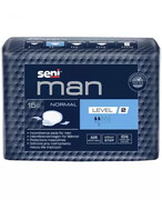 Seni Man Normal Level 2 wkładki urologiczne dla mężczyzn 15 sztuk 1000