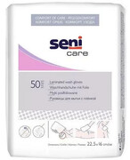Seni Care podfoliowane myjki higieniczne 50 sztuk 1000