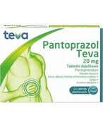 Pantoprazol Teva 20 mg 14 tabletek 20