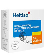 Heltiso przylepiec włókninowy 5m x 1,25cm 1 sztuka 1000